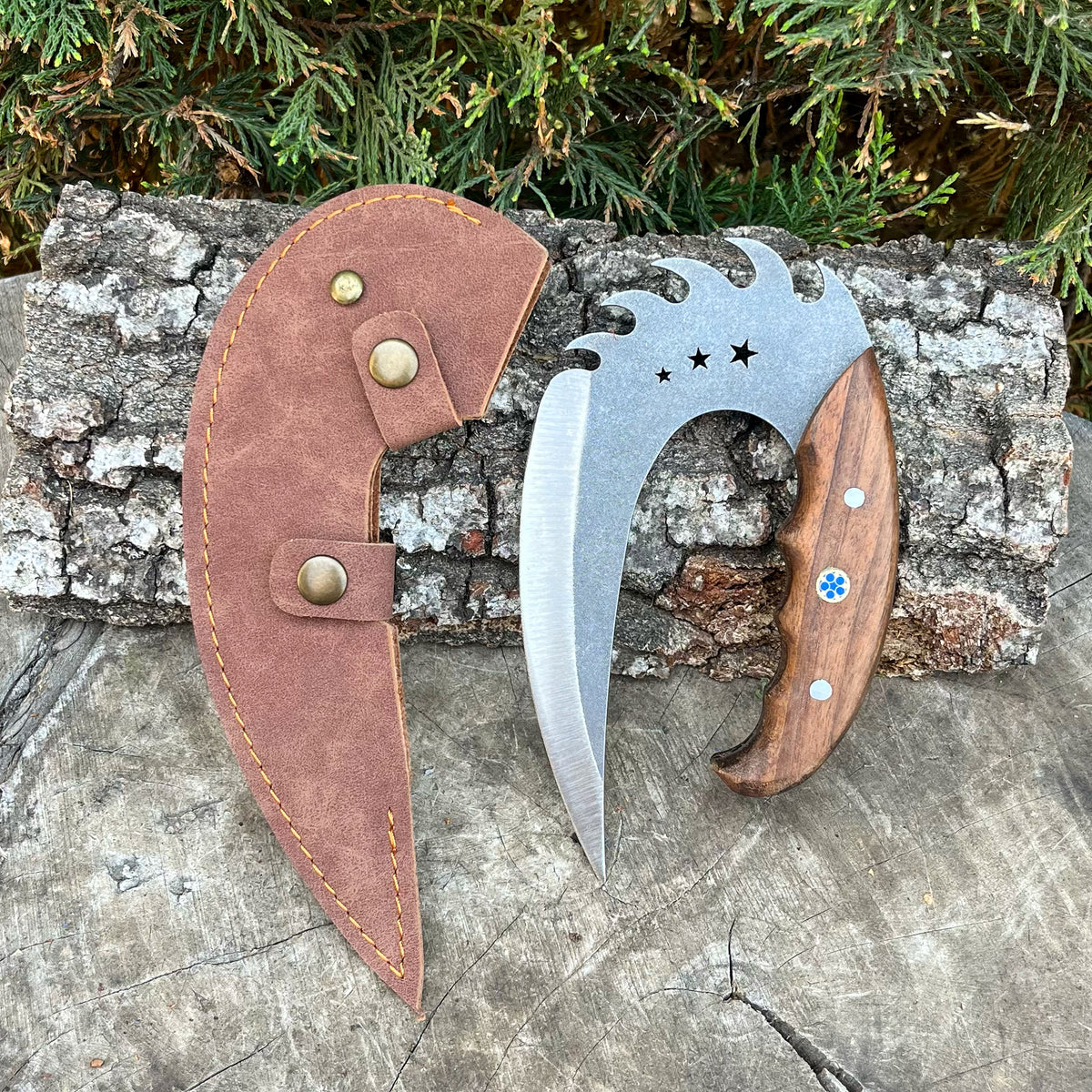 Riddick Bıçağı - Ceviz Sap - 19 Cm