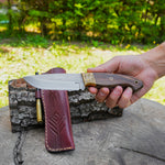 Bushcraft - Magnezyum Çubuklu - N690 Çelik