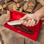 Koleksiyonluk ve Hediyelik Bıçak 24K Altın Kaplama Selahattin Eyyübi - Mescidi Aksa Gravür İşlemeli - Kadife Kutulu