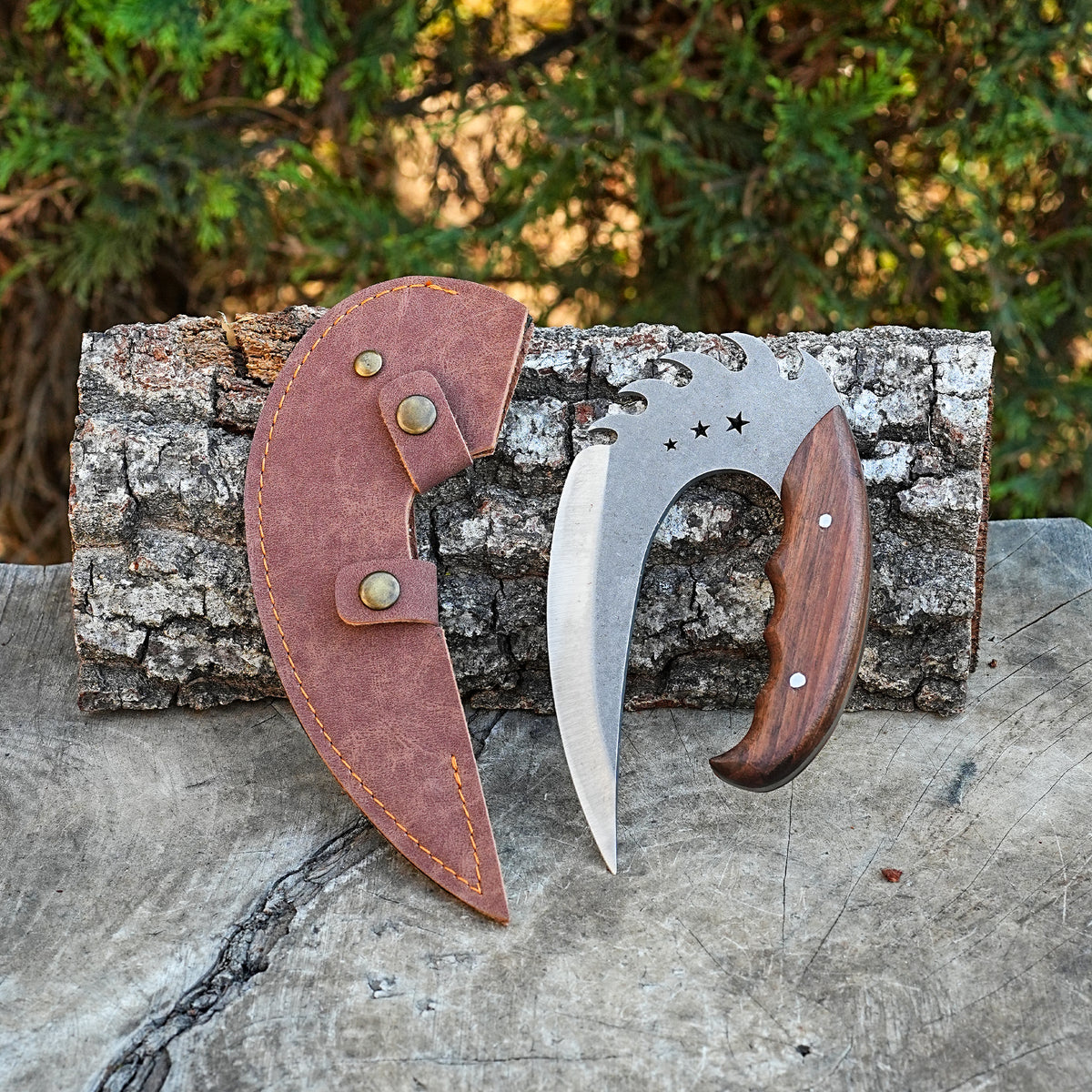 Riddick Bıçağı - Ceviz Sap - 19 Cm