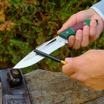 Bushcraft - Magnezyum Çubuklu - 25 Cm - N690 Çelik
