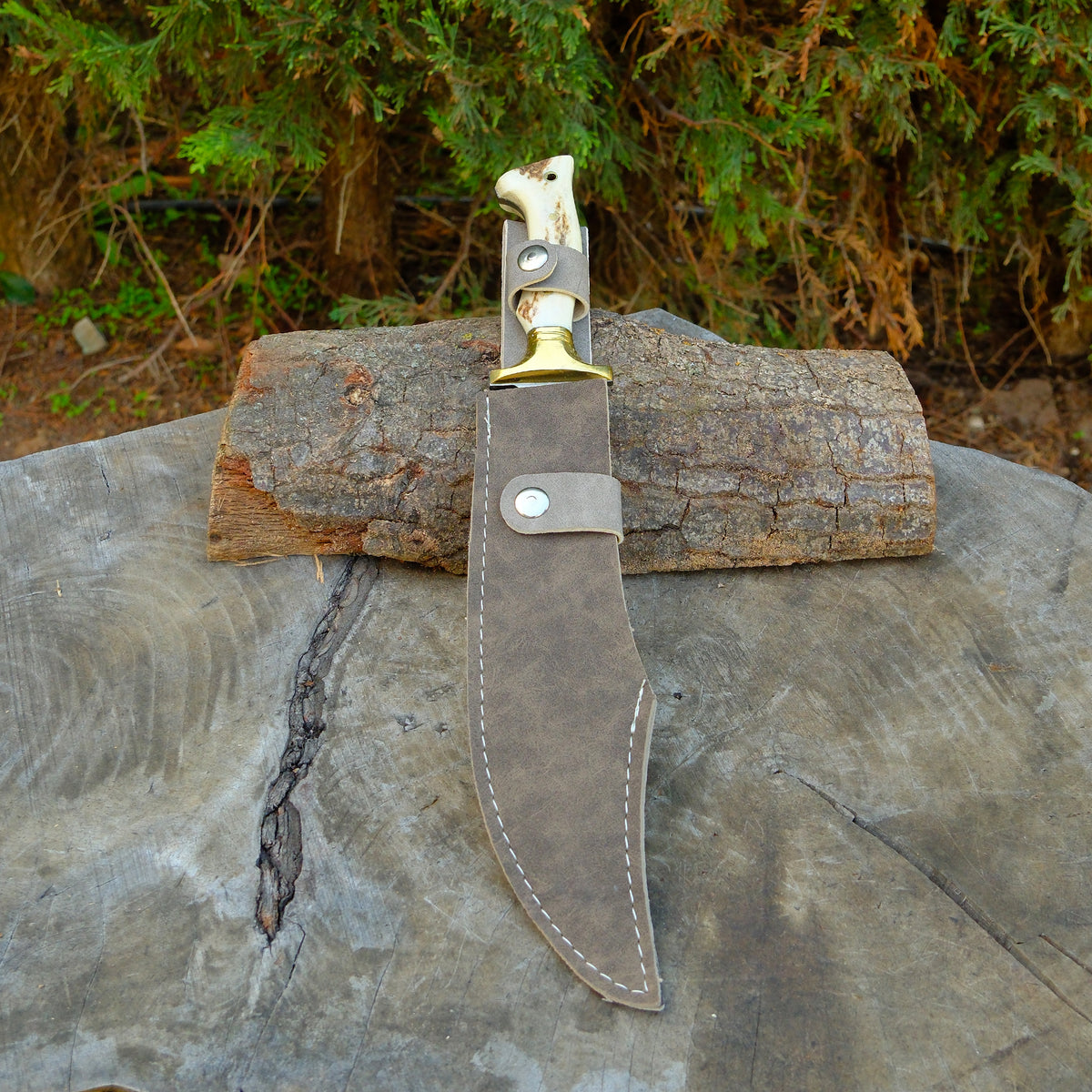 Sallama 39 Cm - Geyik Boynuzu Sap