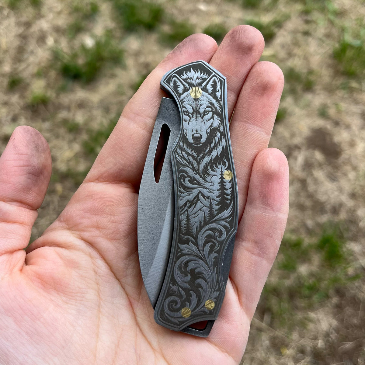 Katlanır Model- 4034 Kurt Desenli Metal Sap