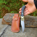 Katlanır Model - Boynuz Sap - 21 Cm
