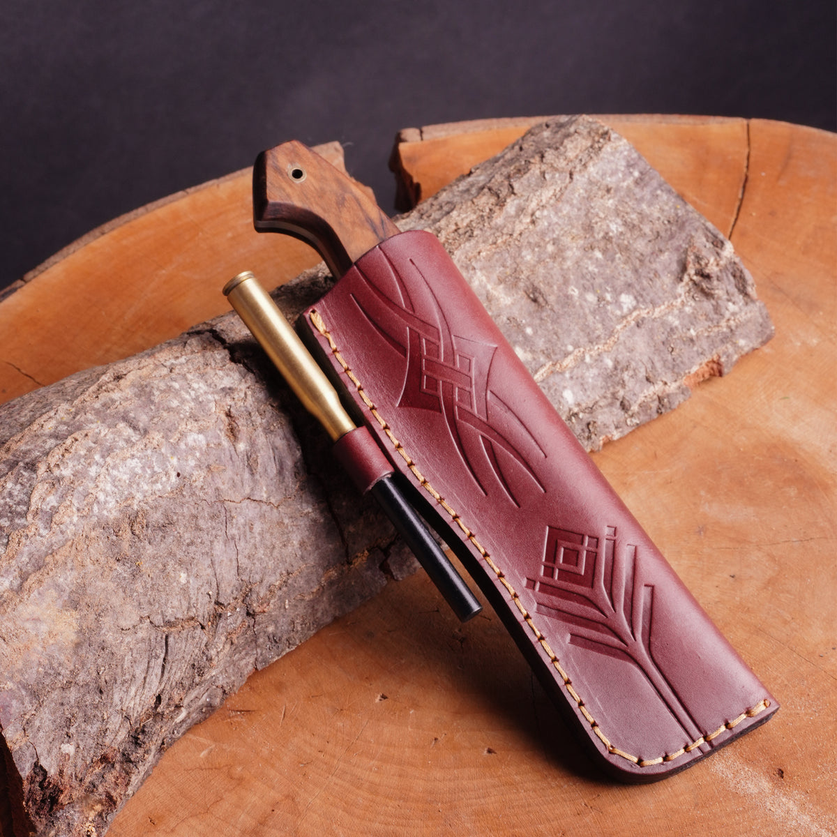 Bushcraft - Magnezyum Çubuklu - N690 Çelik