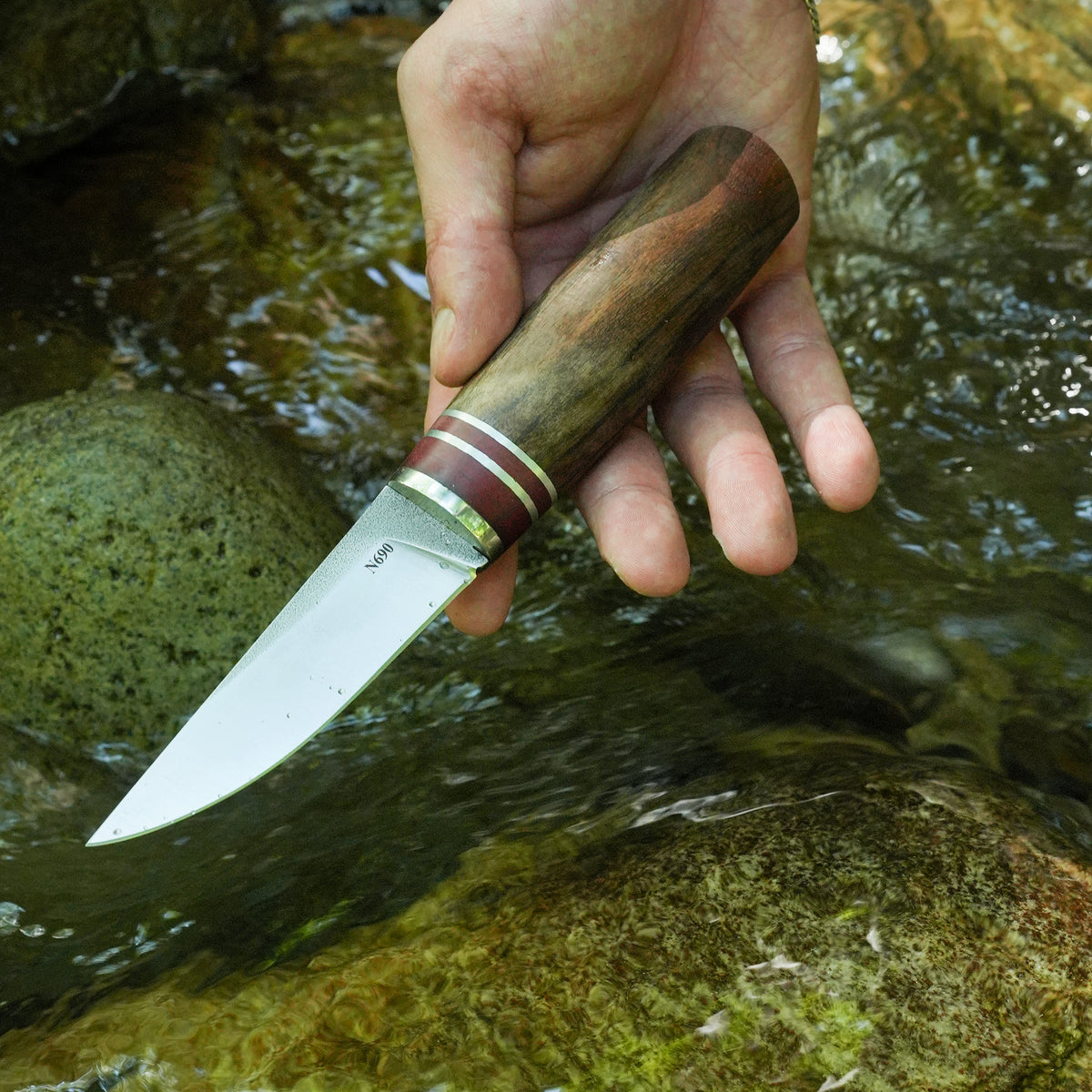 Puukko Model - N690 Çeliği - Ceviz Sap