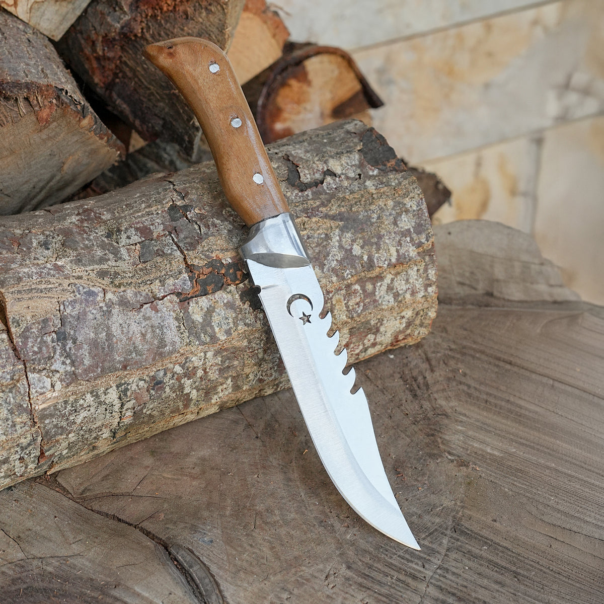 Ay Yıldız Model - 26 Cm - Av Bıçağı