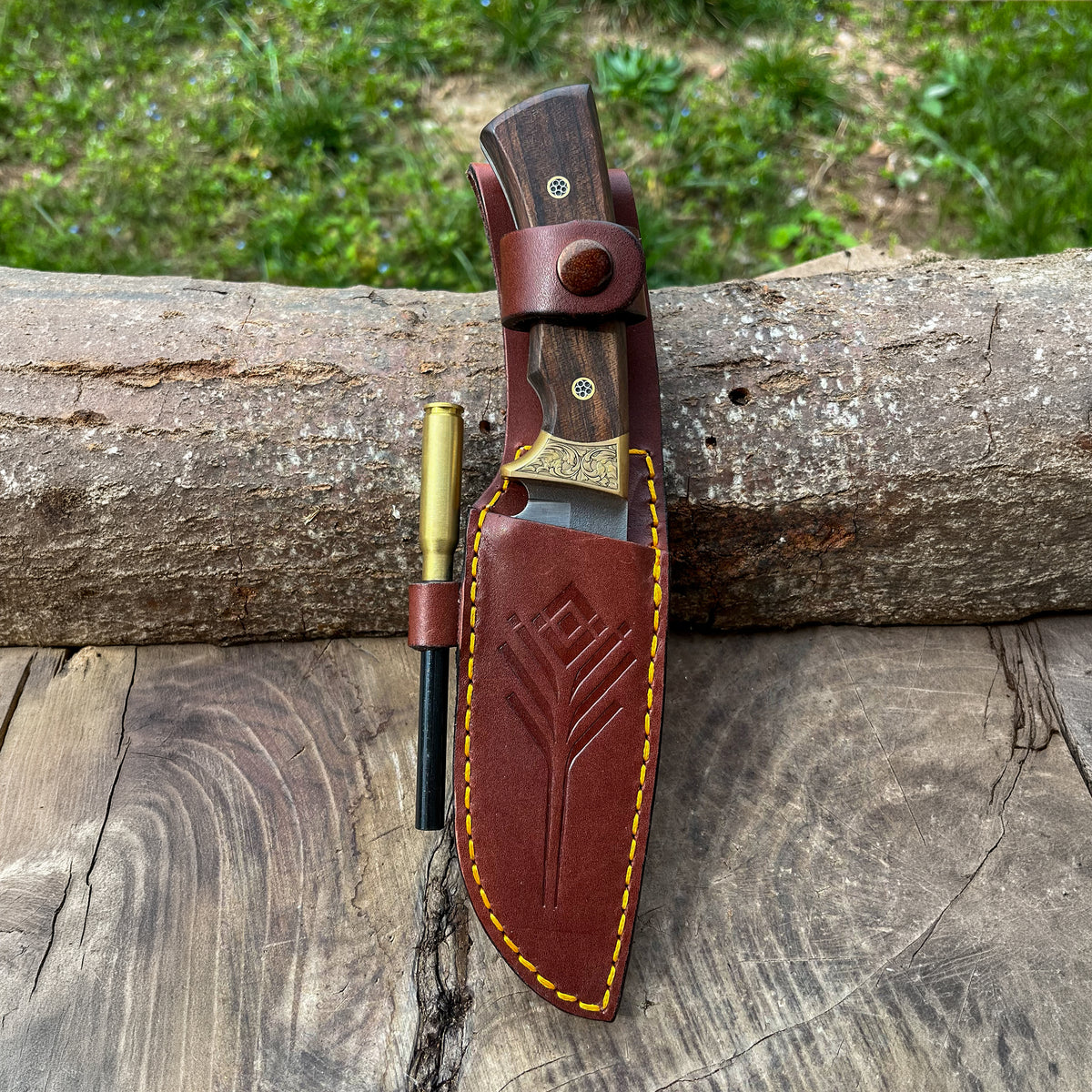 Bushcraft - Magnezyum Çubuklu - N690 Çelik