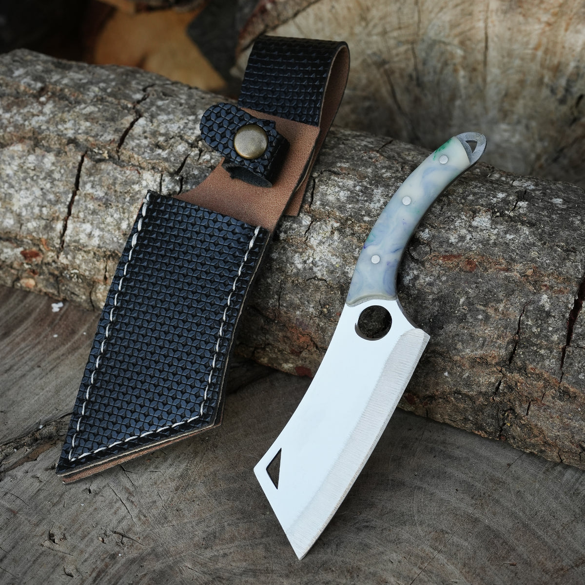 4034 paslanmaz Alman çeliğinden yapılmış epoksi saplı 16 cm bıçak