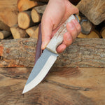 4034 paslanmaz Alman çeliği ve geyik boynuzu sap ile üretilmiş özel bıçak