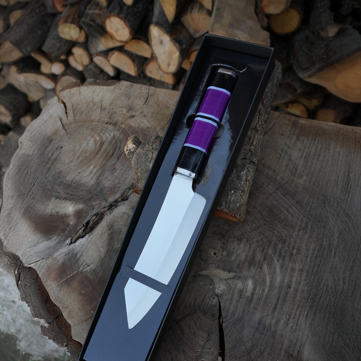 4116 Alman paslanmaz çelikten üretilmiş verzalit saplı şef bıçağı