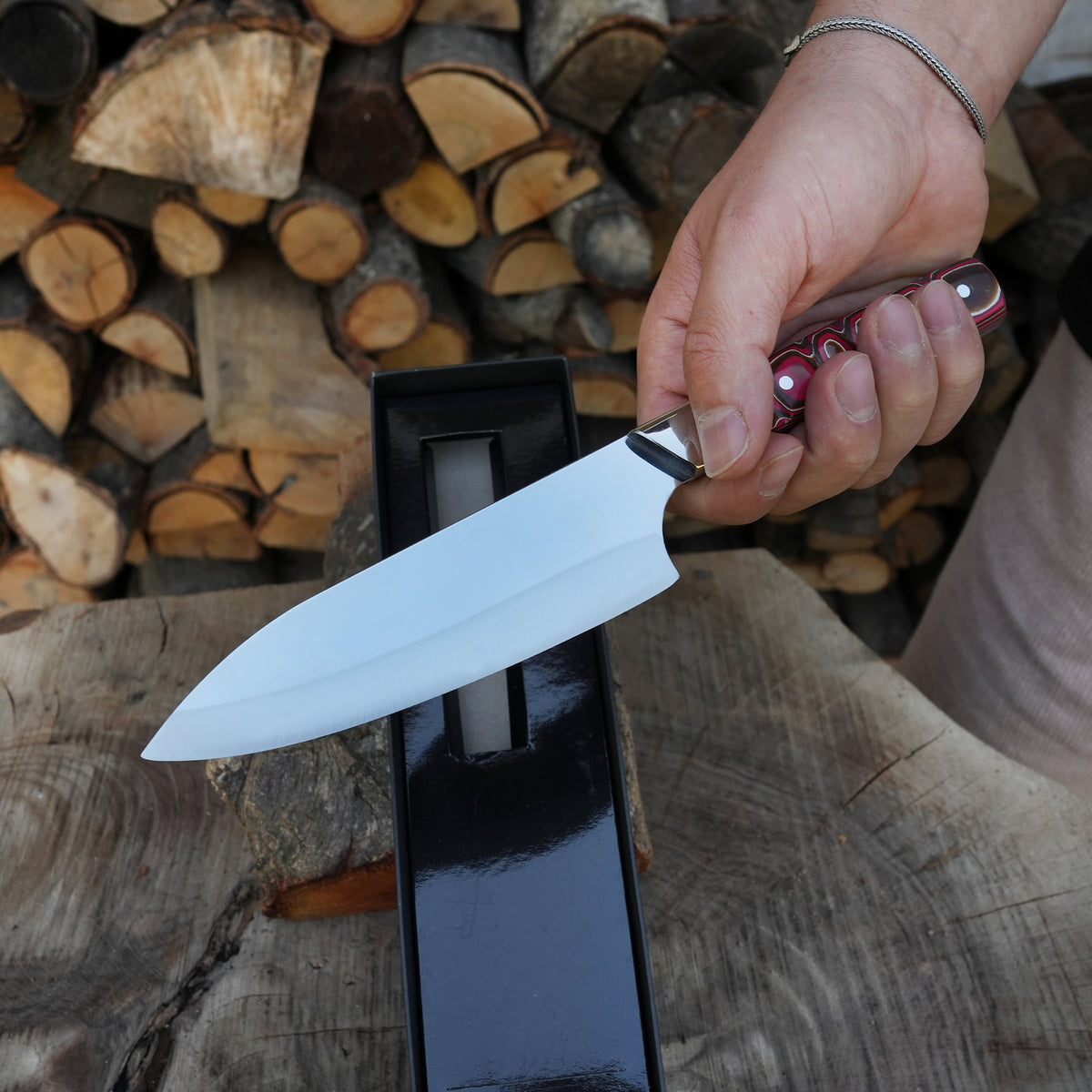 Ergonomik verzalit saplı ve uzun ömürlü profesyonel mutfak bıçağı