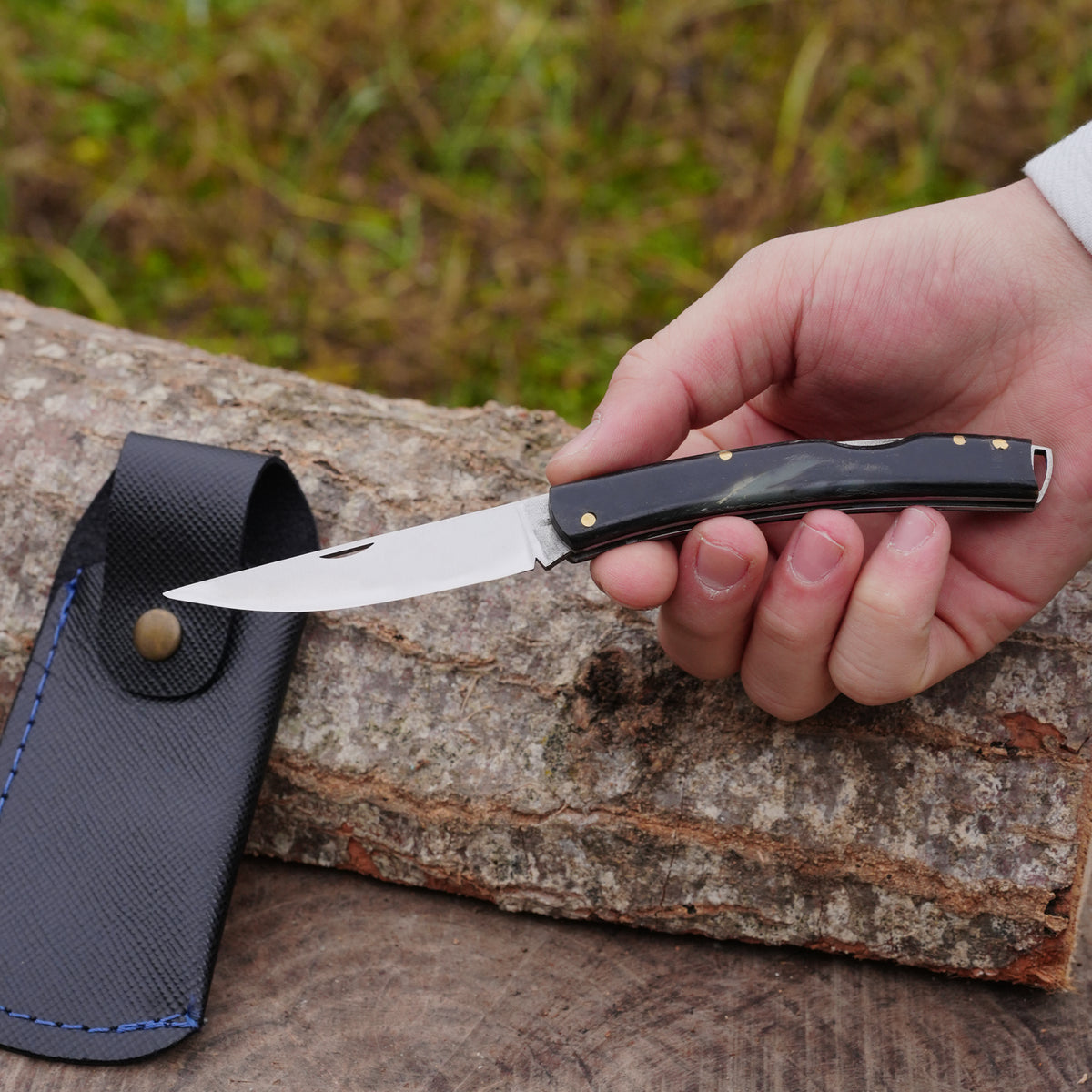 Kemik Sap - Katlanır Bıçak 19 Cm