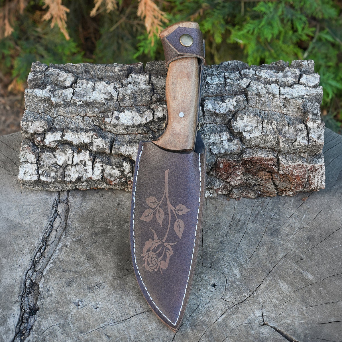Av Bıçağı - 25 Cm - Ceviz Sap