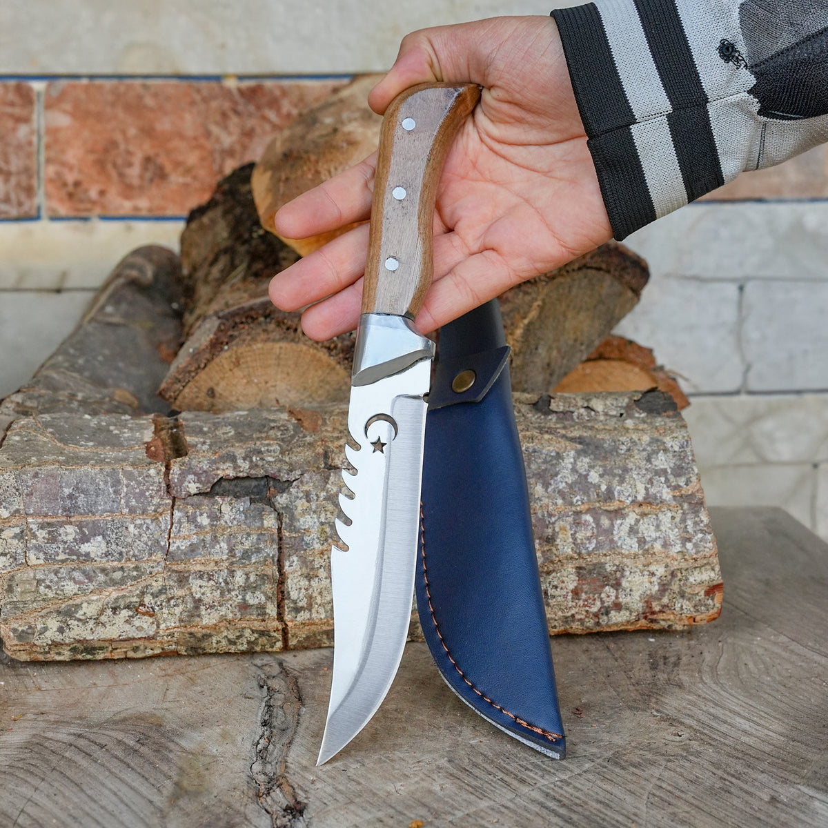 Ay Yıldız Model - 26 Cm - Av Bıçağı