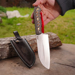 Şef Bıçağı – N690 Çelik – Gyutou Model – Verzalit Saplı Profesyonel Seri