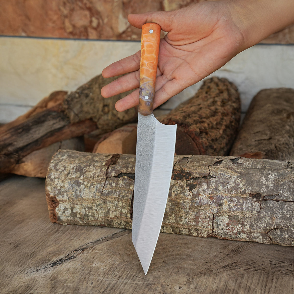 Şef Bıçağı - N690 Çelik - Kritsuki Model