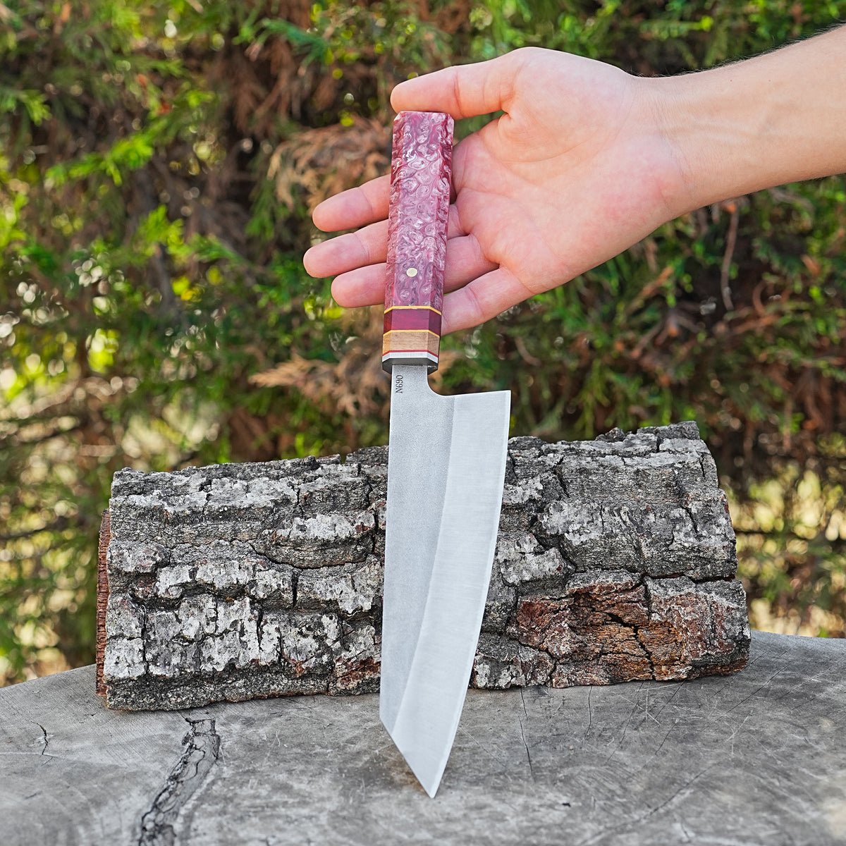 Kiritsuke Model Profesyonel Şef Bıçağı – N690 Çelik - Epoksi Sap