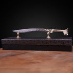 Minyatür Damascus Yatağan Kılıcı