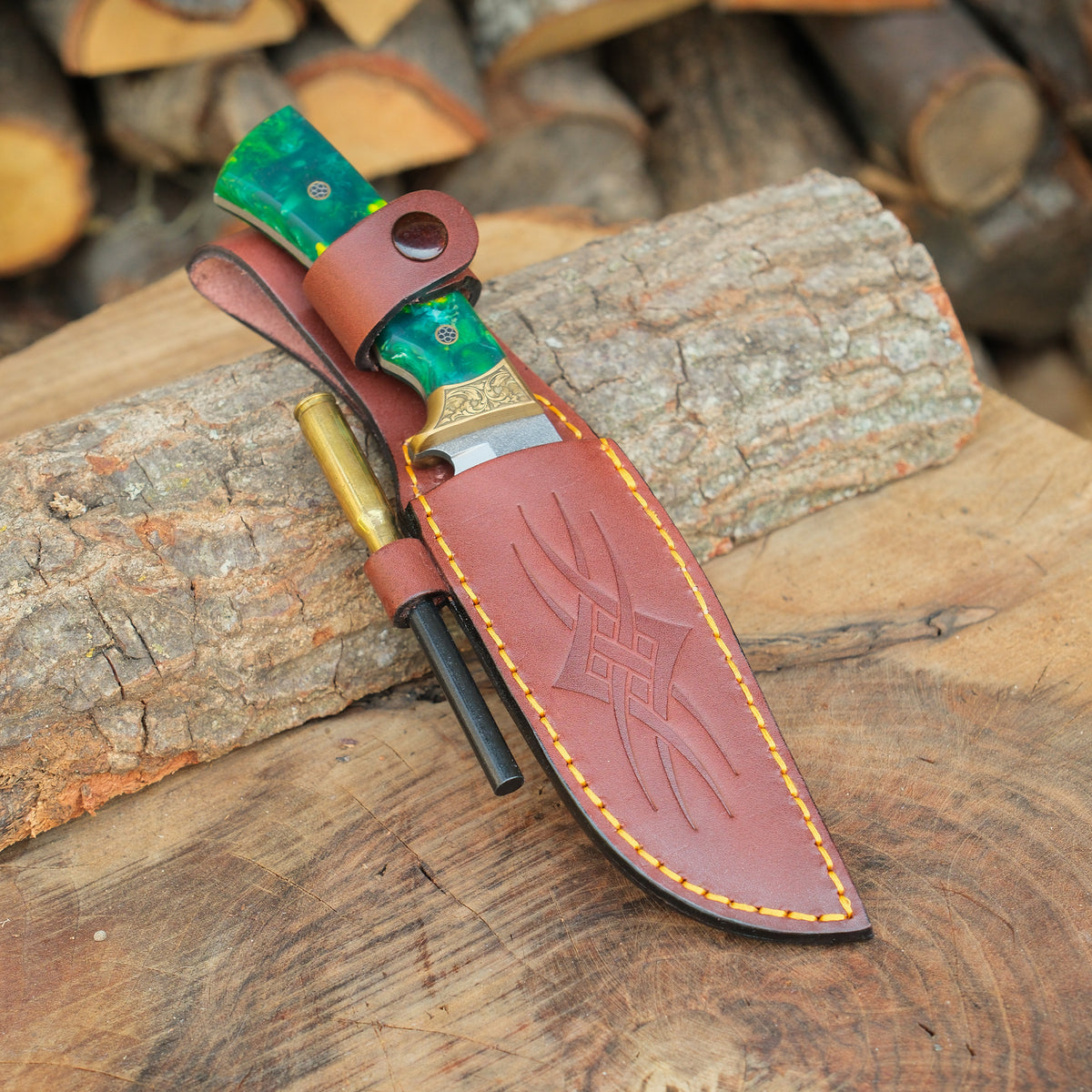 Bushcraft - Magnezyum Çubuklu - N690 Çelik