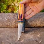 Puukko Model - N690 Çeliği - Japon Kaplama G-Carta Sap