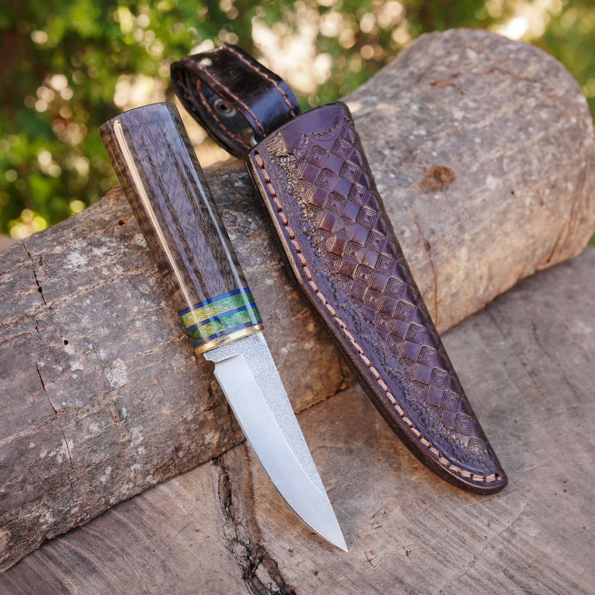 Puukko Model - N690 Çeliği - Japon Kaplama Mango Sap
