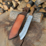 Sallama 40 Cm - El Yapımı Dövme Makas Çeliği