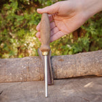 Profesyonel Bıçak Bileme Masatı – Ceviz Saplı – Çelik Gövde