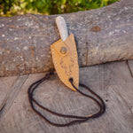 Kolye Model 12 Cm - Geyik Boynuzu Sap