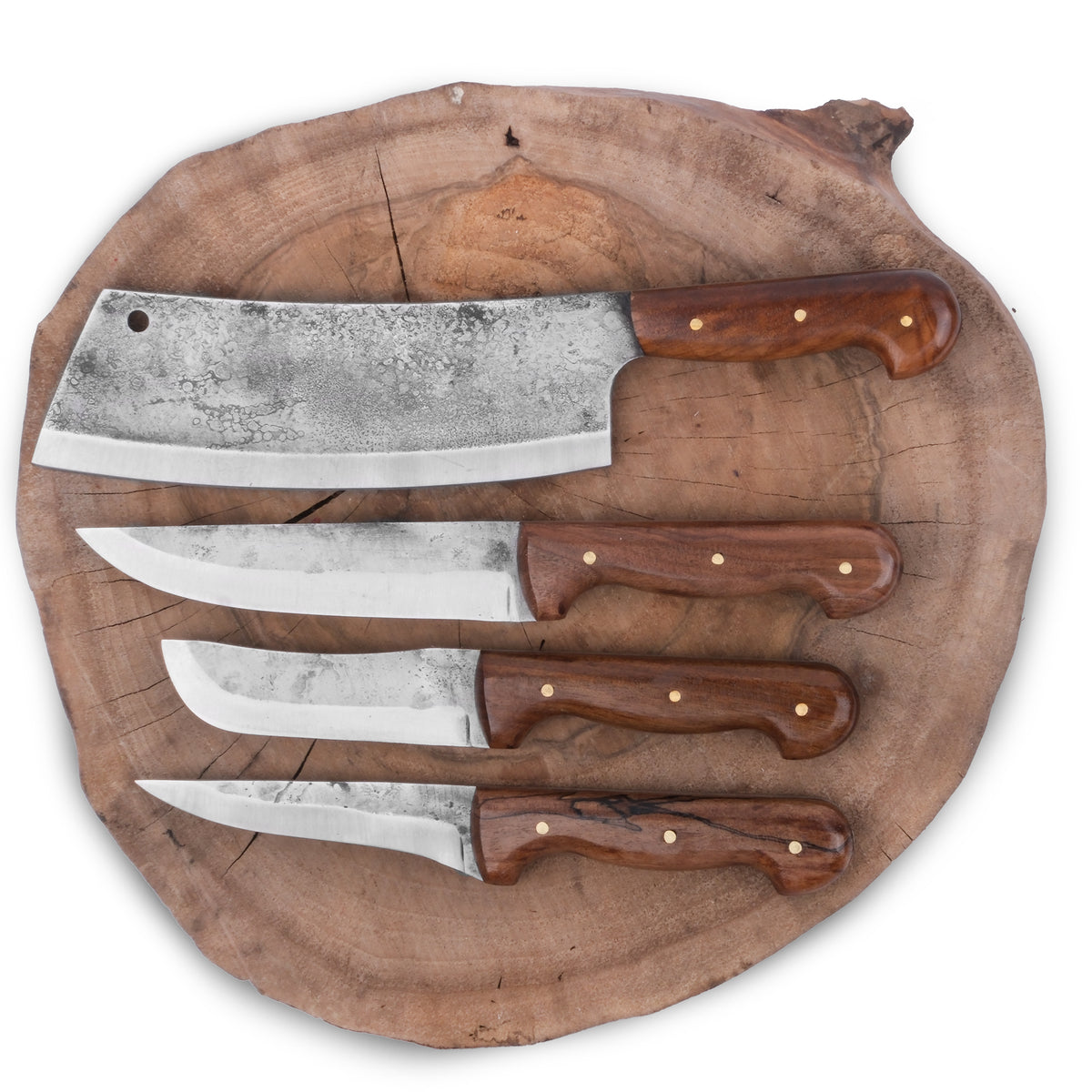 Kesme, sıyırma, yüzme ve satır içeren fonksiyonel bıçak takımı