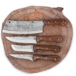 Kesme, sıyırma, yüzme ve satır içeren fonksiyonel bıçak takımı