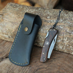 El işçiliğiyle hazırlanmış, güvenli kilit sistemine sahip bıçak