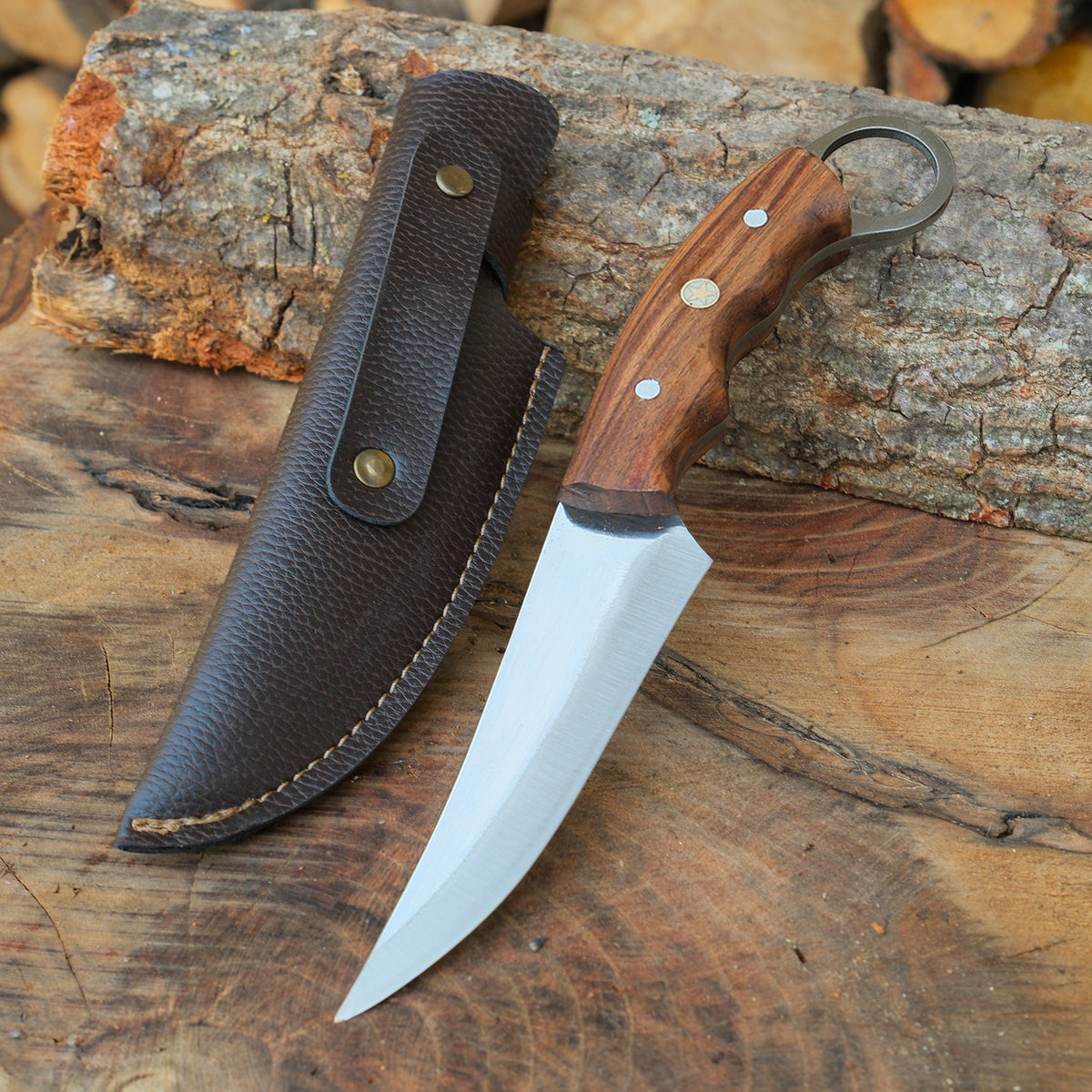 Outdoor ve koleksiyon amaçlı paslanmaz çelik karambit bıçak