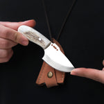 El işçiliğiyle hazırlanmış, dayanıklı ve şık kolye modeli