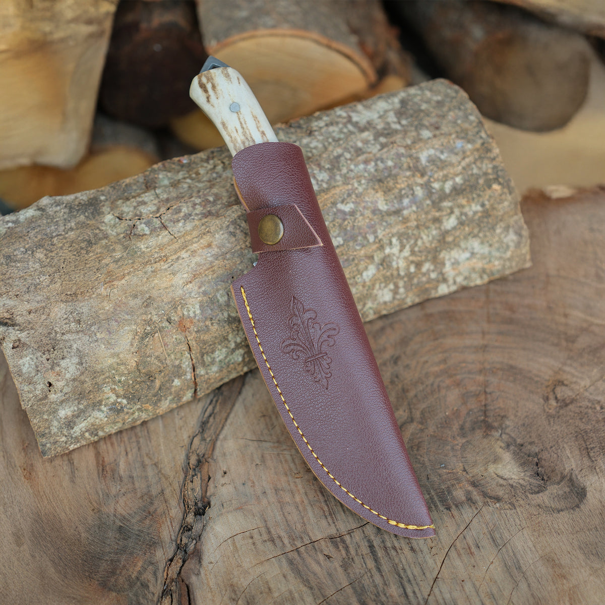 Günlük kullanım için uygun, 25 cm uzunluğunda paslanmaz çelik bıçak