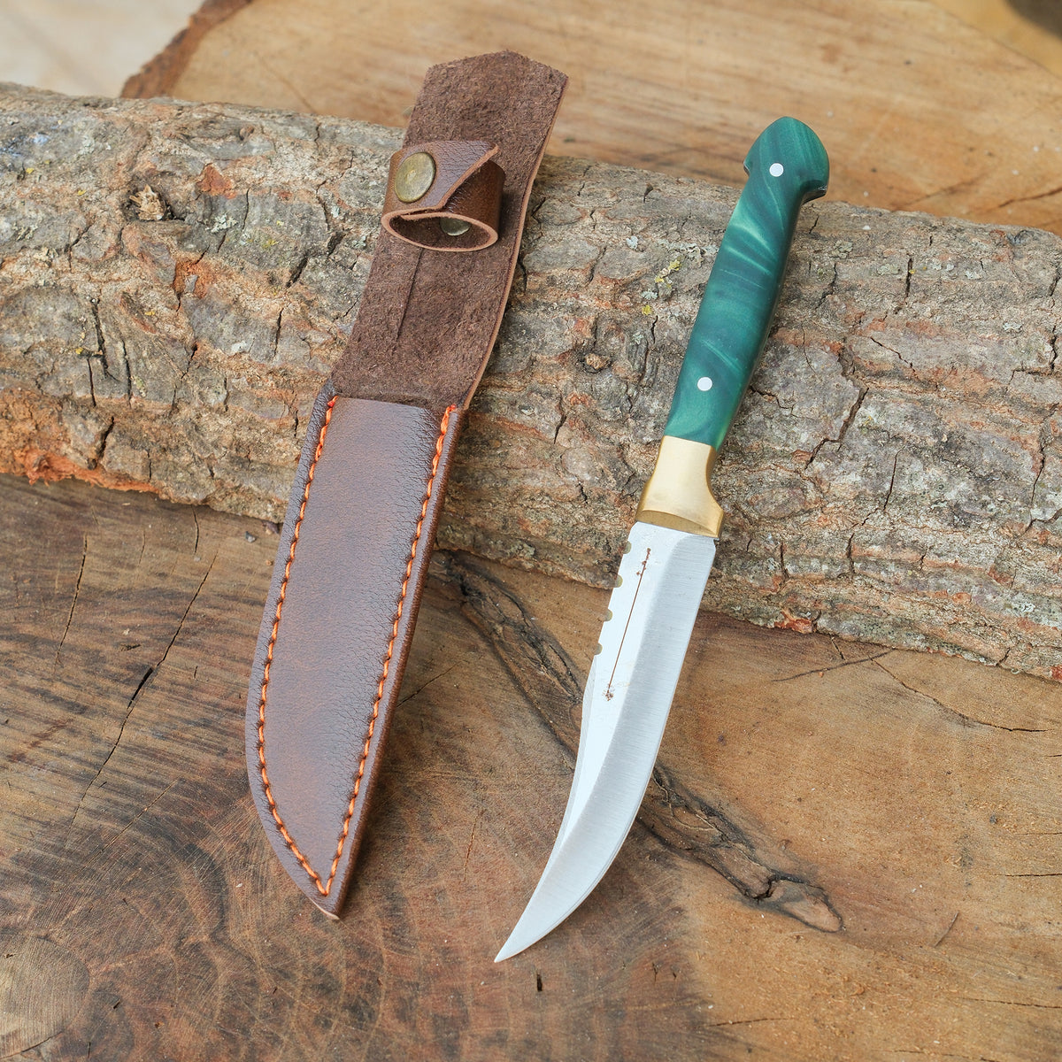 4034 Alman paslanmaz çelikten üretilmiş modern görünümlü epoksi saplı bıçak