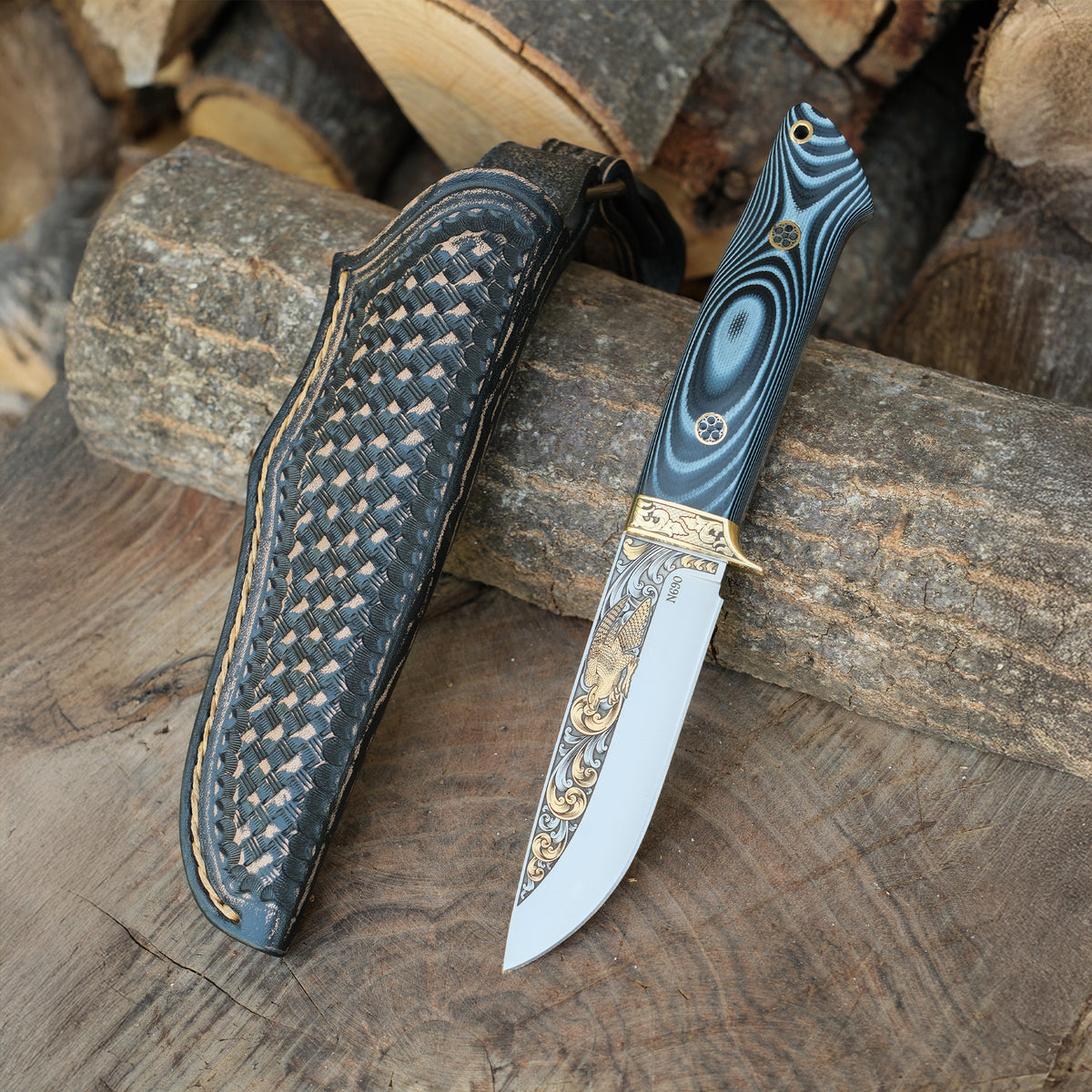 Kamp, avcılık ve bushcraft için ideal premium bıçak modeli