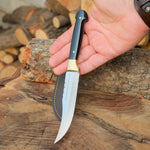 Epoksi saplı, el yapımı 4034 Alman paslanmaz çelik bıçak modeli