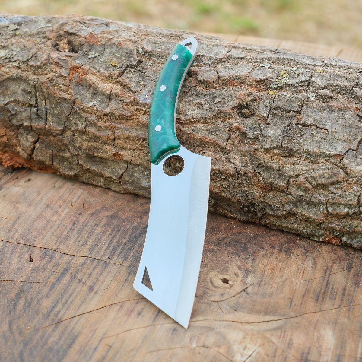 Outdoor ve günlük kullanım için ideal, hafif ve dayanıklı epoksi saplı küçük bıçak