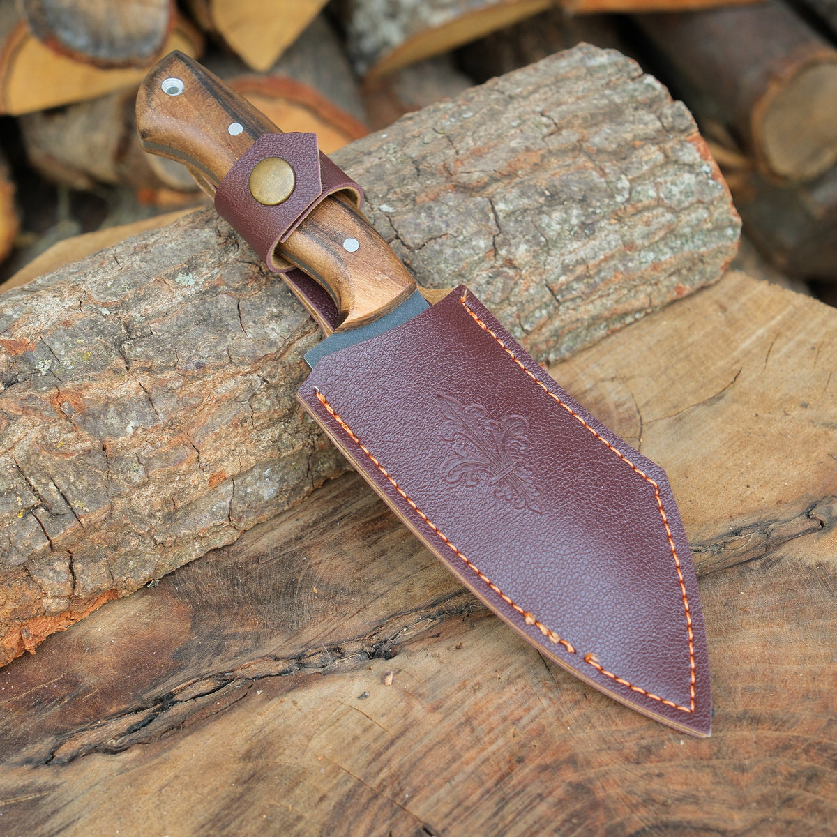 Günlük kullanım için pratik, paslanmaz çelikten üretilmiş özel bıçak