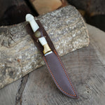 Koleksiyon ve günlük kullanım için el işçiliği epoksi saplı paslanmaz bıçak