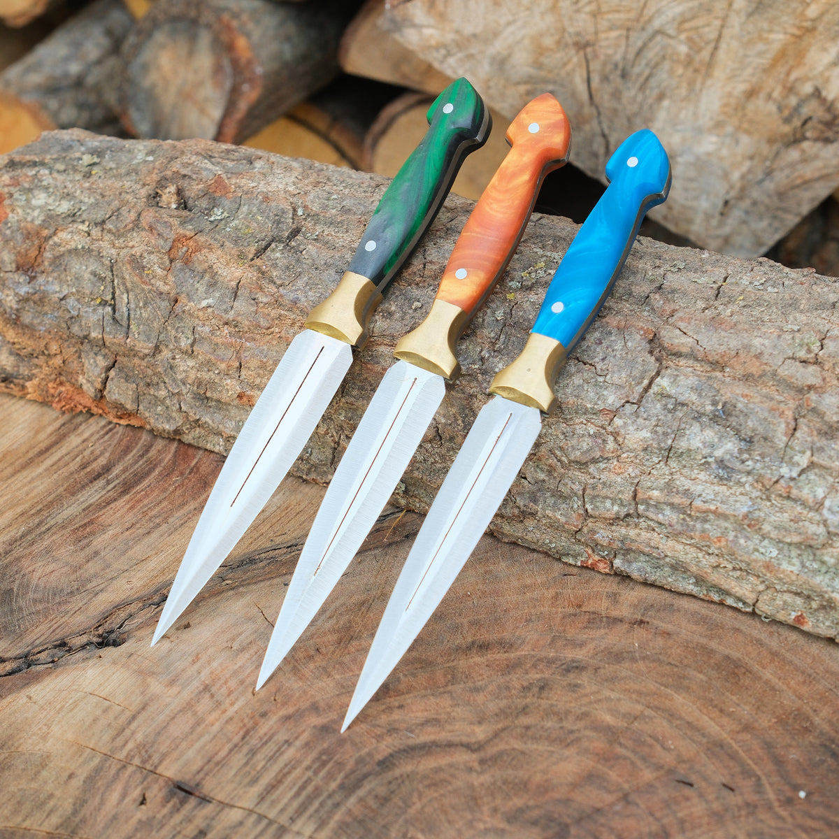 Hediyelik taşıma kılıfıyla güvenli kullanım sağlayan el yapımı çerkez bıçak