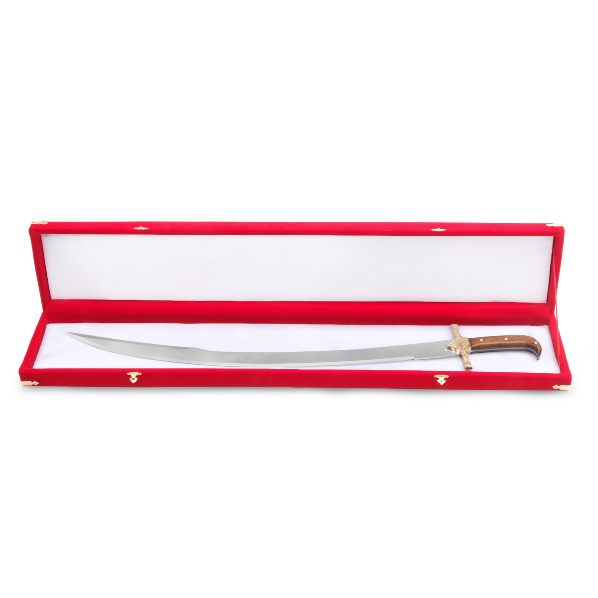 Paslanmaz 4034 Alman çeliği ile üretilmiş geleneksel ceviz saplı kültürel bıçak