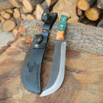 Koleksiyon değeri taşıyan şık ve sağlam epoksi saplı uzun bıçak