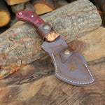 Doğa ve mutfak kullanımına uygun şık ve dayanıklı epoksi saplı bıçak