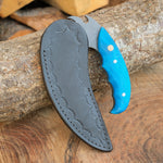 Koleksiyon değeri taşıyan şık ve dayanıklı epoksi saplı bıçak modeli