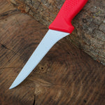 Yatağan kasabasında üretilmiş, hafif ve kaymaz saplı paslanmaz çelik bıçak