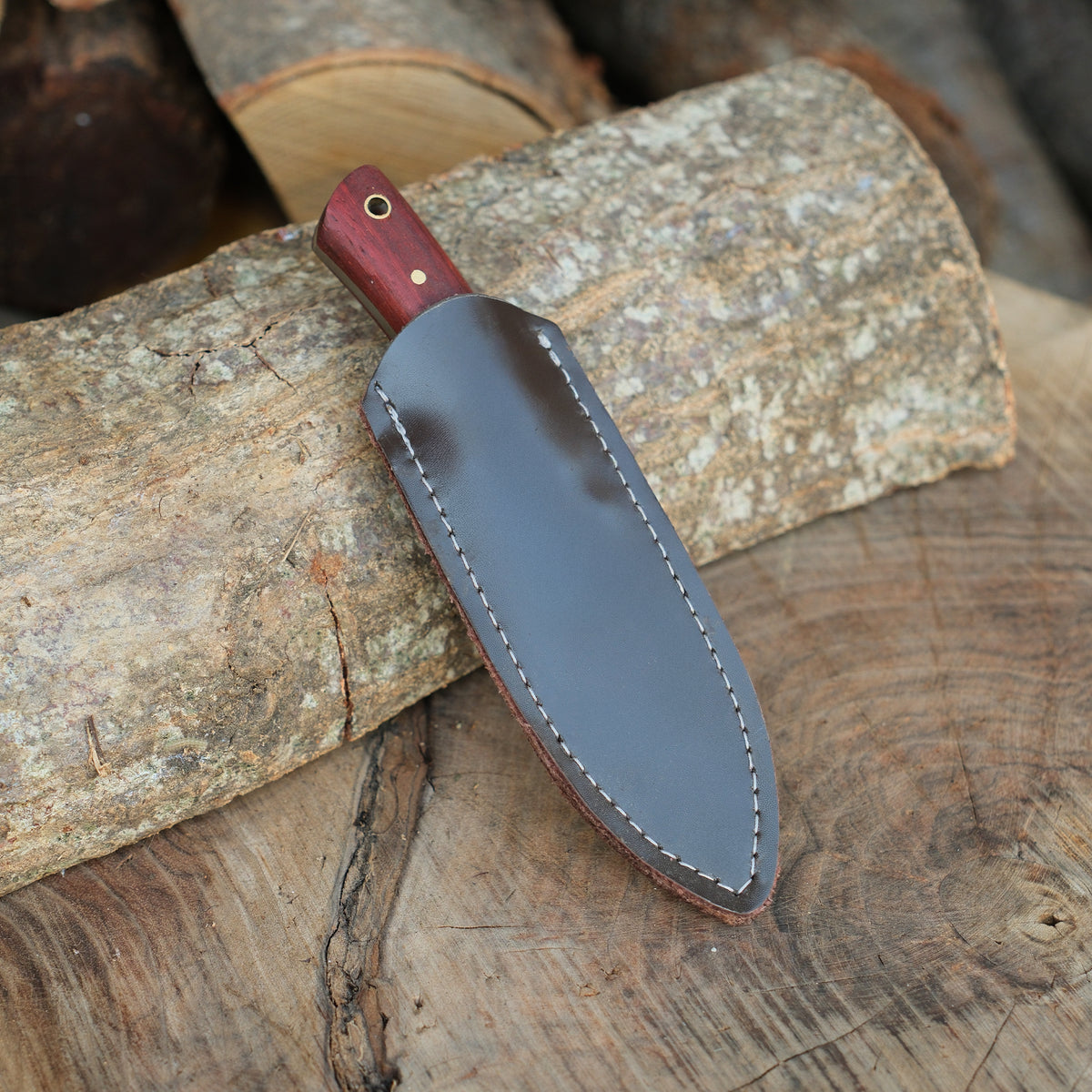 Köse Mehmet ustalığıyla hazırlanmış kompakt 4116 paslanmaz çelik bıçak