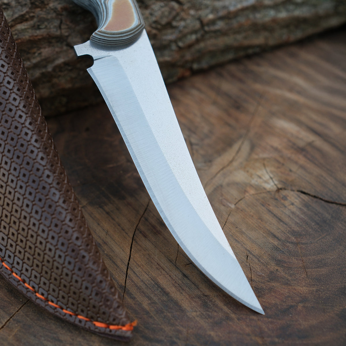 Günlük ve doğa kullanımı için ideal, verzalit saplı Köse Mehmet bıçak modeli