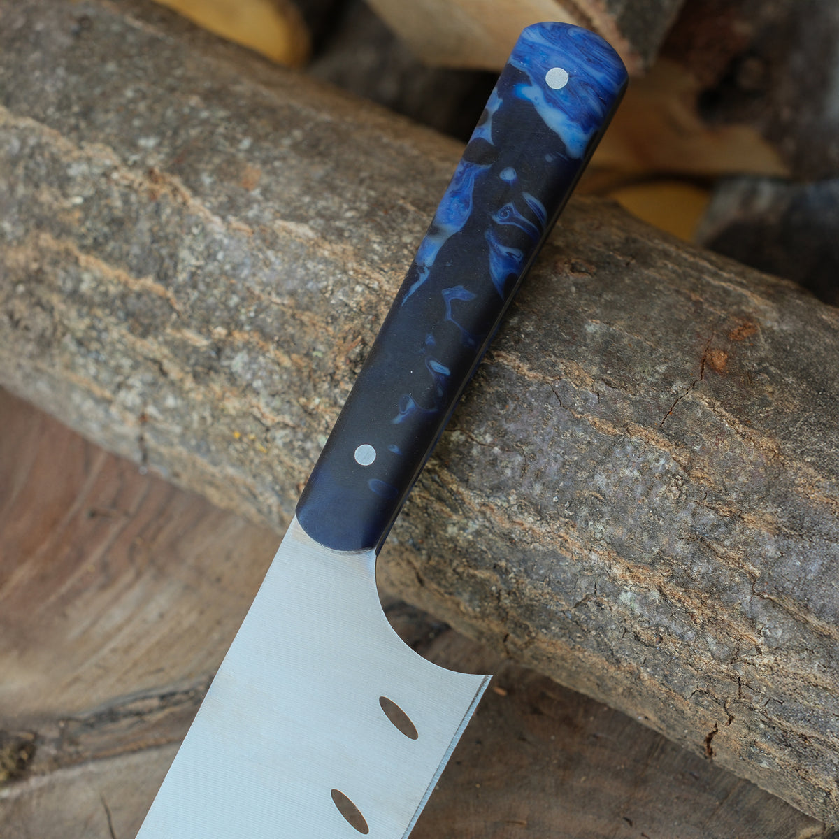 Profesyonel mutfak kullanımı için üretilmiş verzalit saplı şef bıçağı